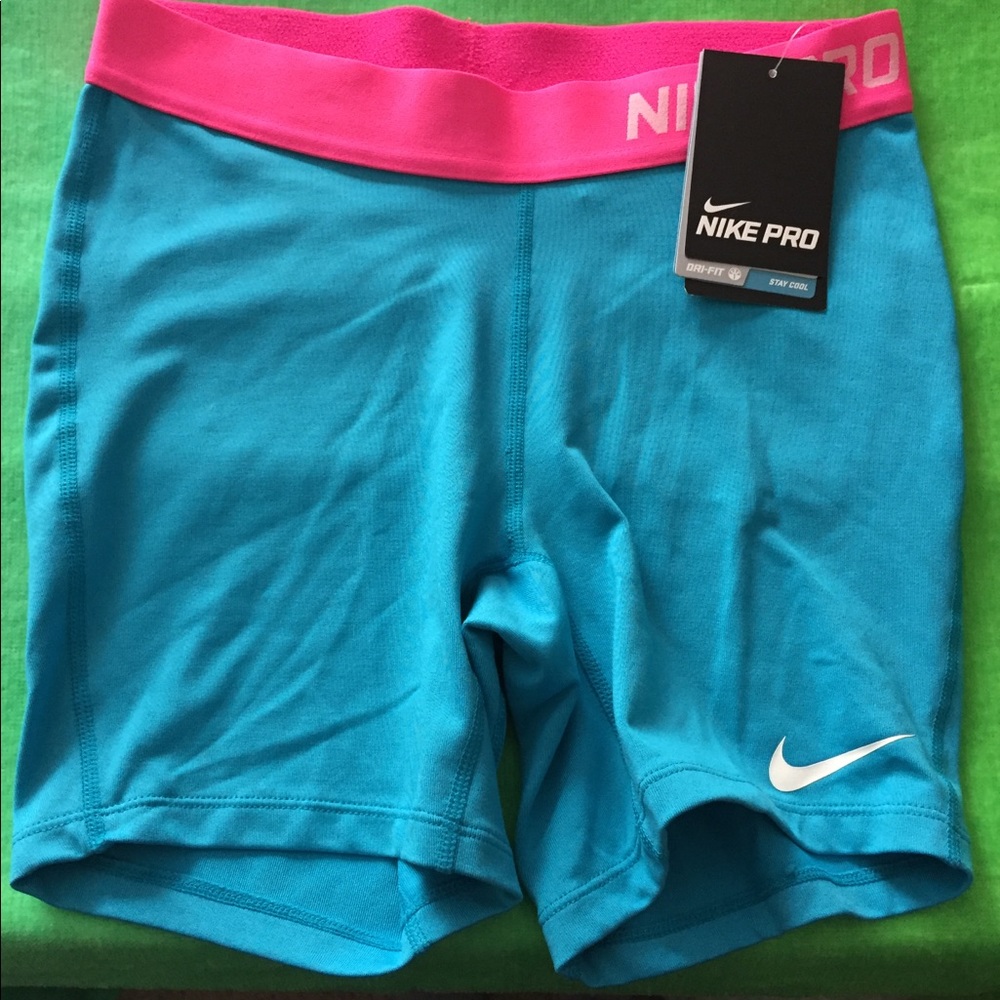 Nike Pro girls training shorts